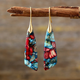 Bella | Multicoloured Stone Earrings