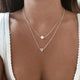 Charity | Heart and Pearl Necklace Set
