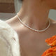 Lydia | Elegant Pearl Necklace