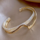 Adriana | Gilded Bracelet with White Opal