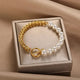 Louisa | Gold and Pearl Bracelet