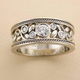 June | Timeless Silver Ring with Zircon