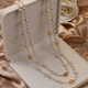 Grace | Gold and Pearl Necklace