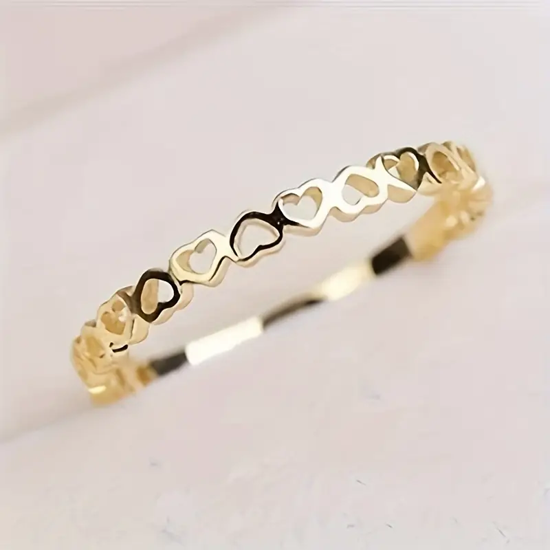 Minnie | Gold Heart Ring