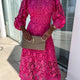 ORLA | ELEGANT LACE MIDI DRESS