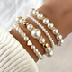 Margaret | Pearl Bracelet Set