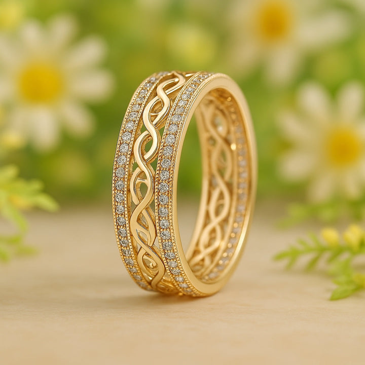 Lucille | Luminous Gold Ring