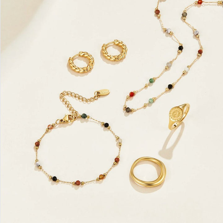 Mia | Minimalist Stone Necklace