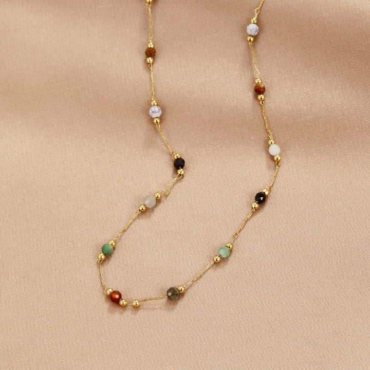 Mia | Minimalist Stone Necklace