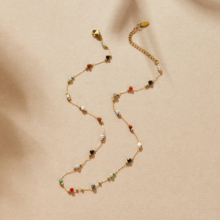 Mia | Minimalist Stone Necklace