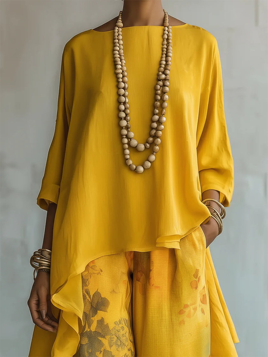 MARGOT| BOHEMIAN FLORAL TWO-PIECE SET
