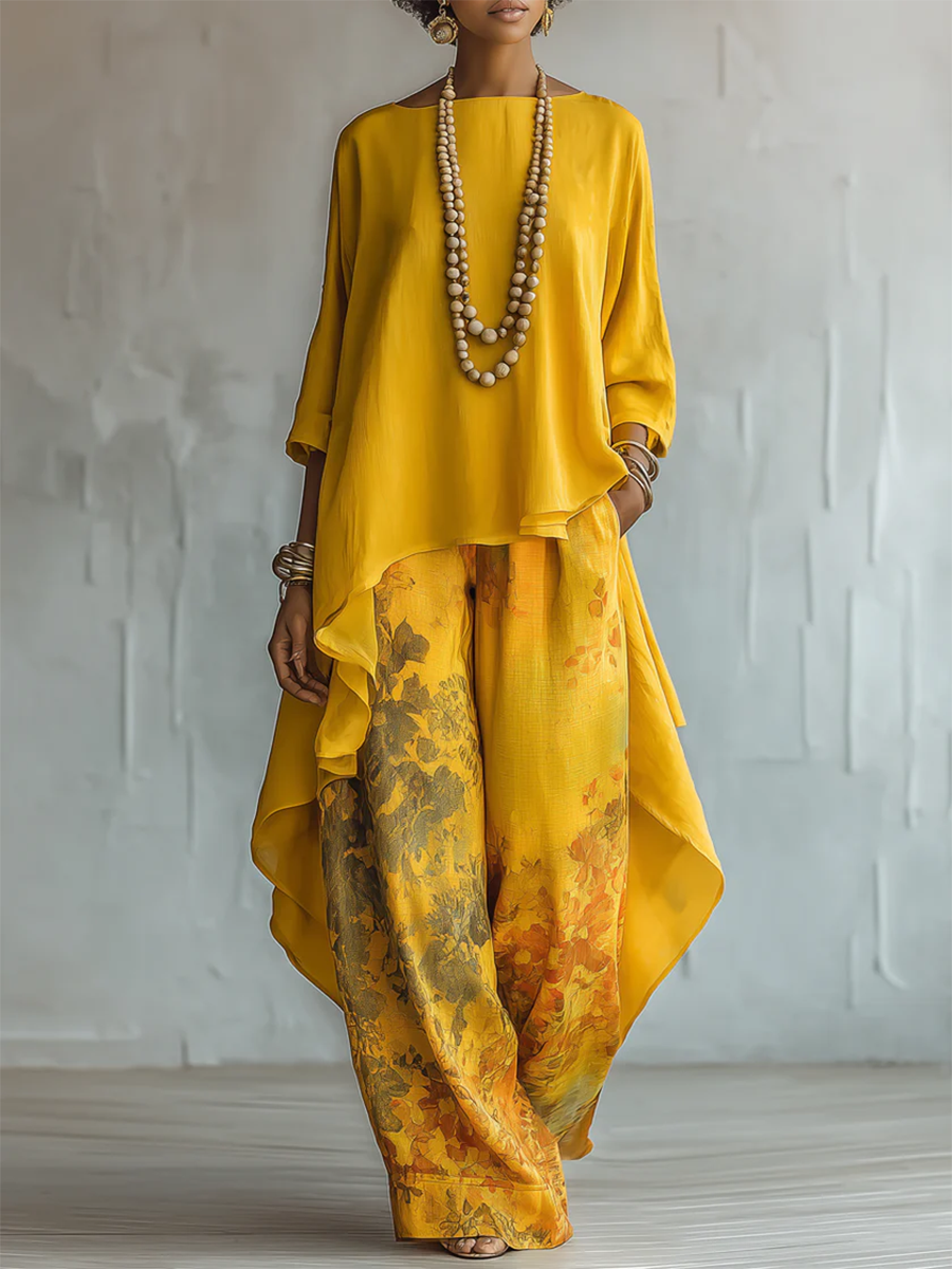 MARGOT| BOHEMIAN FLORAL TWO-PIECE SET