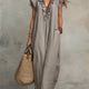 FIONA | EFFORTLESS BOHEMIAN LINEN MAXI DRESS