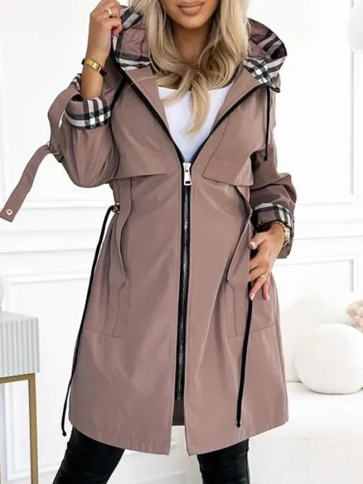 IMOGEN | WATERPROOF WINDPROOF HOODED COAT