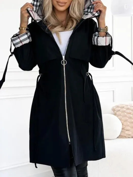 IMOGEN | WATERPROOF WINDPROOF HOODED COAT