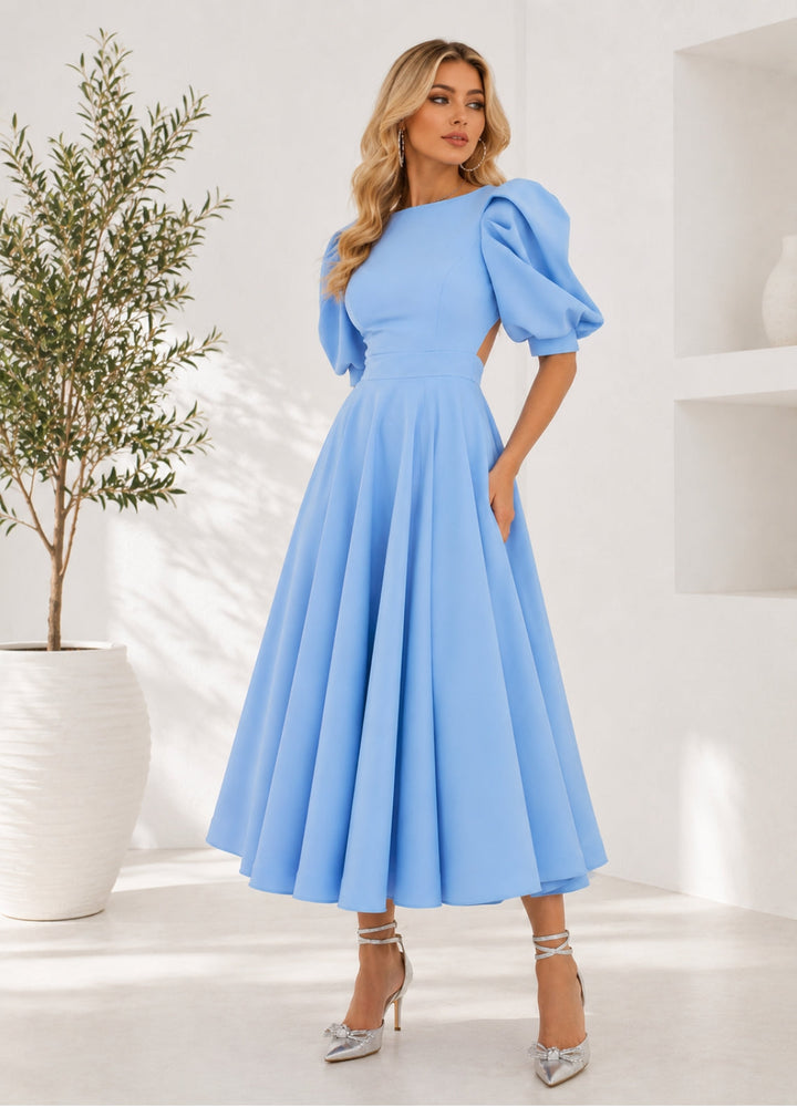 ELEANOR | ELEGANT MIDI OCCASION DRESS