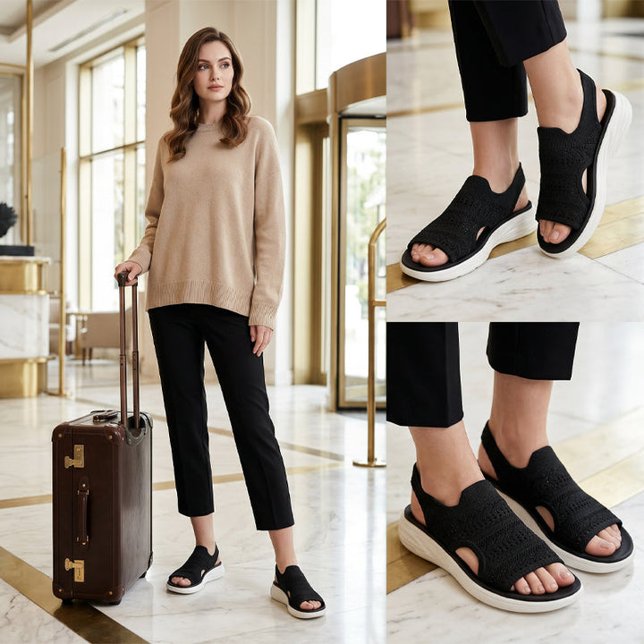 Anne™ | Women's Platform Sandals in Breathable Material