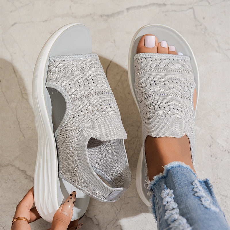 Anne™ | Women's Platform Sandals in Breathable Material