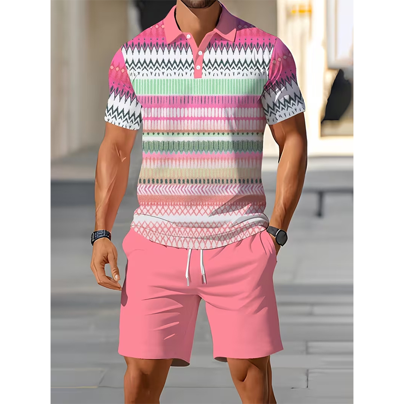 ALFRED | Relaxed Two-Piece Shirt & Shorts Summer Set