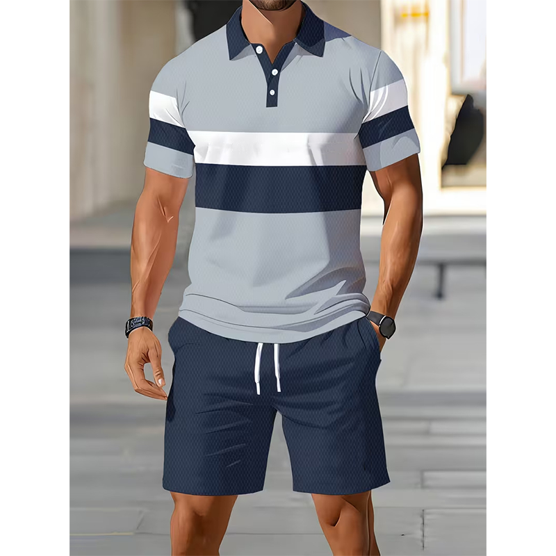 ALFRED | Relaxed Two-Piece Shirt & Shorts Summer Set