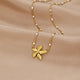Flora | Gold Flower Necklace
