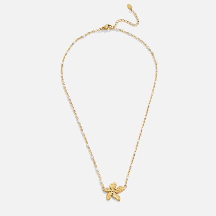 Flora | Gold Flower Necklace