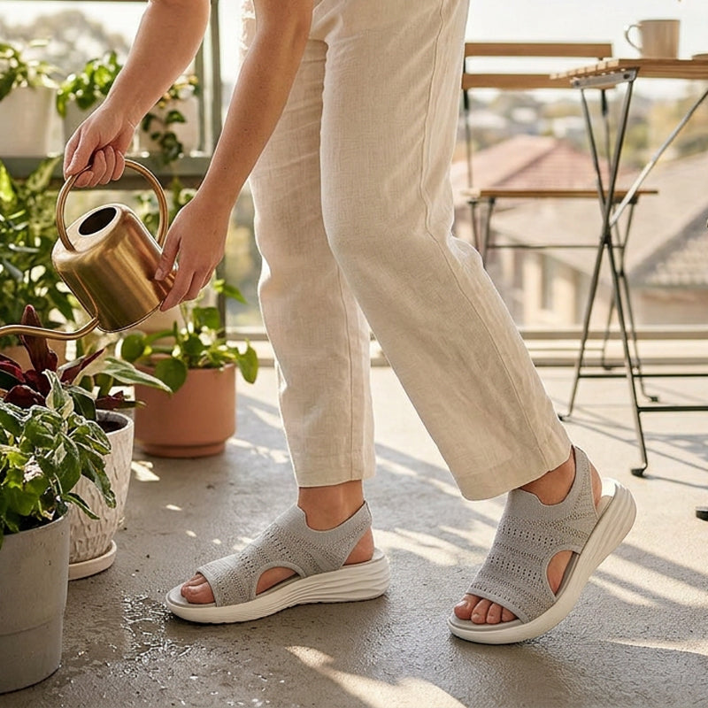 Anne™ | Women's Platform Sandals in Breathable Material