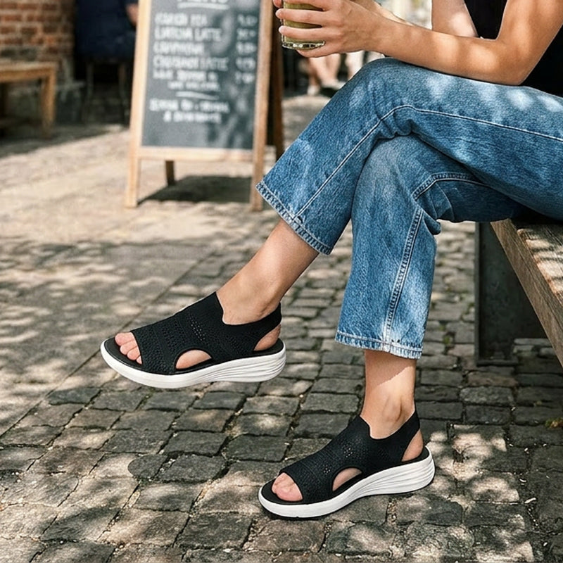 Anne™ | Women's Platform Sandals in Breathable Material