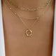 Josephine | Classic Layered Gold Pendant Necklace