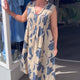 Winifred | Printed Sleeveless Maxi Dress